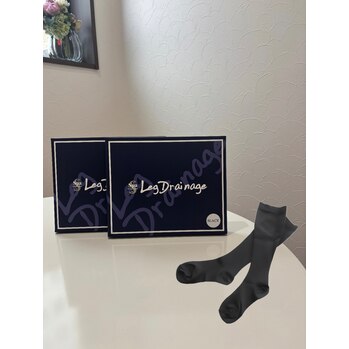 細かく設計された美脚着厚ソックス(スパトリートメント)