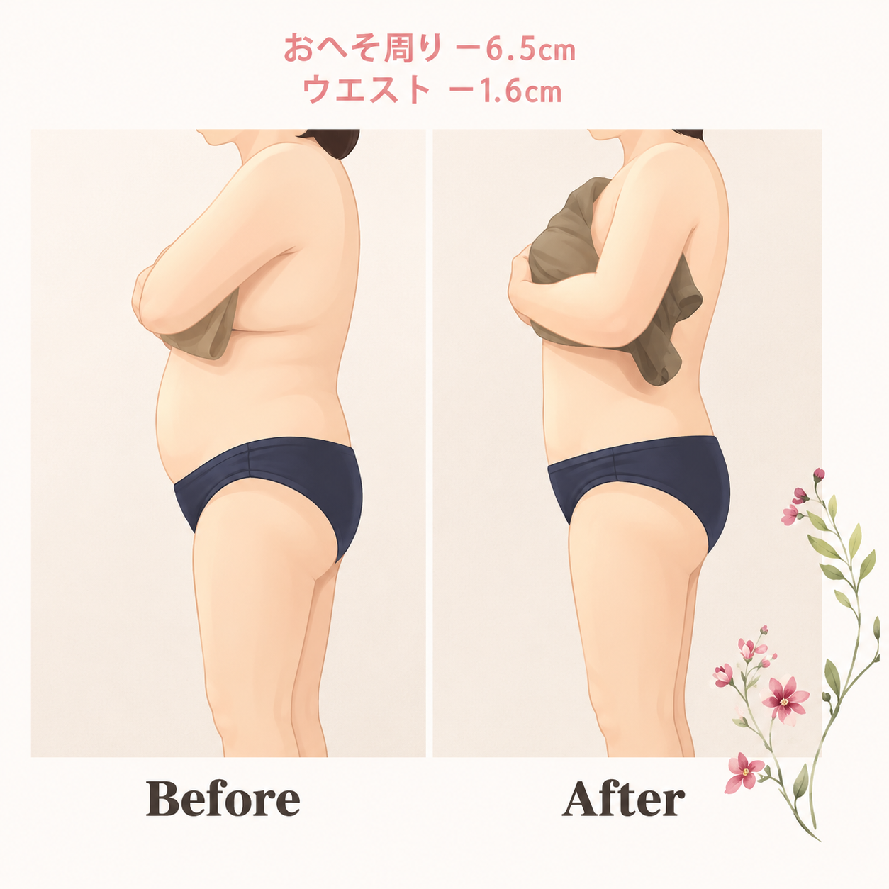 サイズダウンを！！